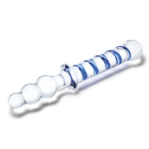 glas twister - podwojny model szklany z ergonomicznymi końcowkami 23,5 cm na Arena.pl