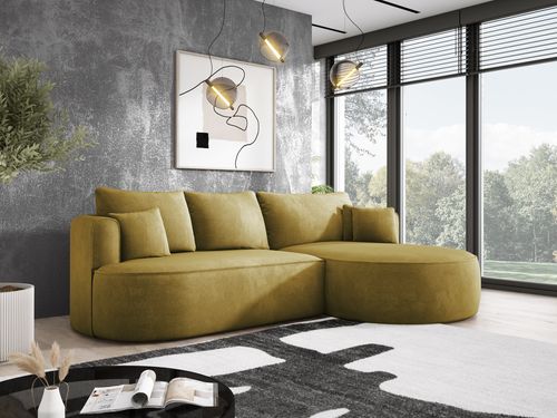 Narożnik FIORE z Mechanizmem Rozkładania Funkcja Spania Prawy MEMPHIS 10 na Arena.pl