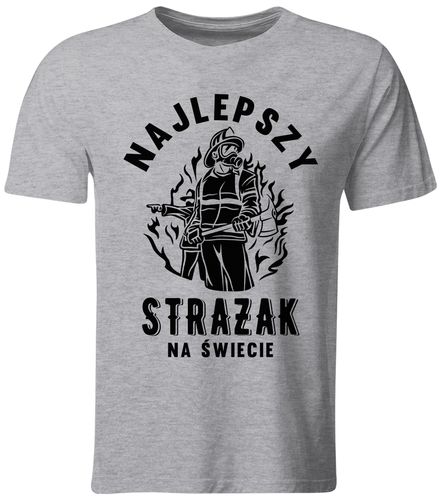 KOSZULKA PREZENT DLA NAJLEPSZEGO STRAŻAKA, ROZ. M na Arena.pl