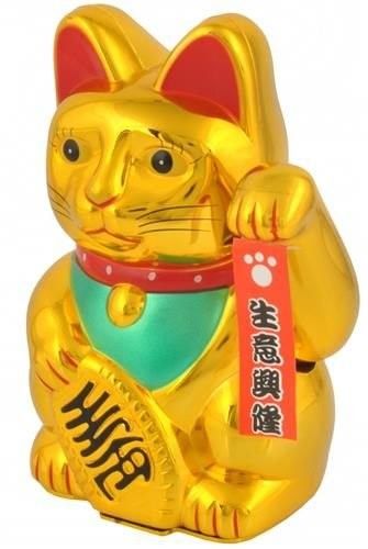 Kot chiński - złoty na Arena.pl