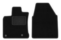 Dywaniki przednie welurowe do: Nissan Qashqai J10 I 2006-2013 czarne