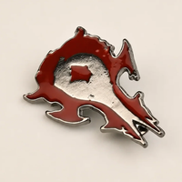 Horde | 3 cm | Metal | Przypinka Gamingowa | World Of Warcraft