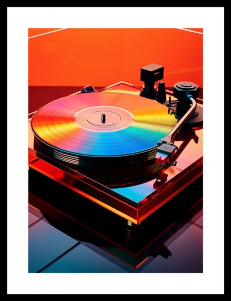 Plakat 25x35cm Wibracje Retro Winyli zdjęcie 3