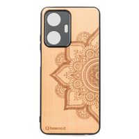 Drewniane Etui Bewood Realme C55 MANDALA JABŁOŃ