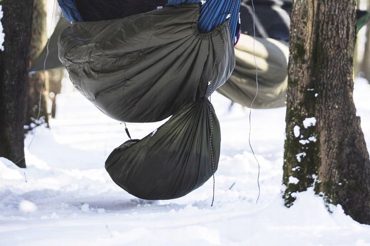 Mini hamak na sprzęt Lesovik Huba mayfly green zdjęcie 10