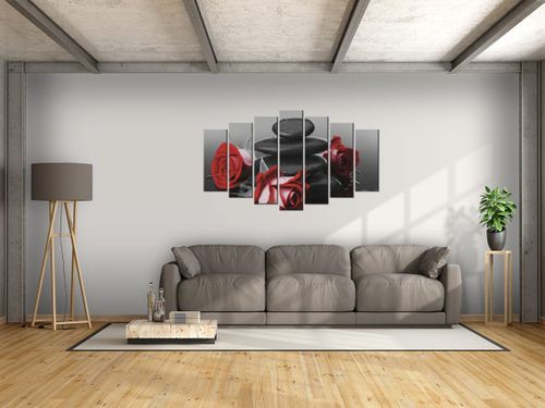 Obraz Czerwone róże 140x80 płótno na Arena.pl