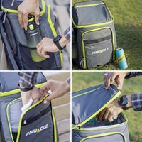 PLECAK TERMICZNY PRZENOŚNY lekki torba PINNACLE cooler TPX-5507 18,5L szary