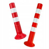 Słupek drogowy blokujący słupki odblaskowe pachołek elastyczny uchylny 75cm