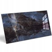 PŁYTKI ŁAZIENKOWE PODŁOGOWE GRES NIEBIESKI MARMUR TULSA BLUE 120x60 POŁYSK