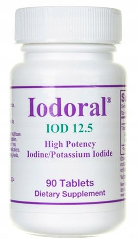 Optimox Iodoral 12,5 mg Jod / Jodek Potasu 90 tab. na Arena.pl