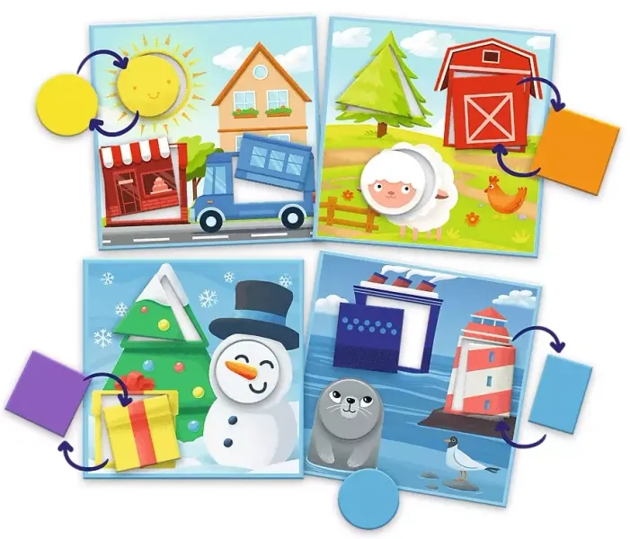 Kolory i ksztalty. ABC Malucha zdjęcie 4