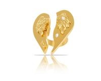 pierścionek skrzydła w sercu z kolekcji angel (r23/zwe/98au)