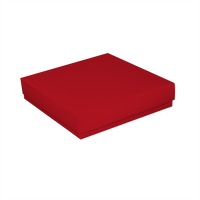 Opakowanie 180x180x40mm - bordowe, karton ozdobny