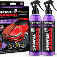 Wosk Ceramiczny Do Lakieru 3w1 Powłoka Ochrona Shine Armor Wax 2 Sztuki