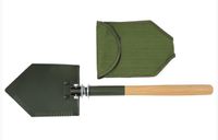 Saperka składana z drewnianą rączką model US Army de luxe MFH