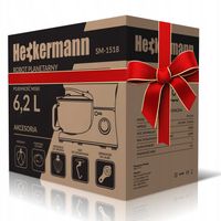 ROBOT KUCHENNY PLANETARNY WIELOFUNKCYJNY MIKSER HECKERMANN 2200W MISA 6,2l