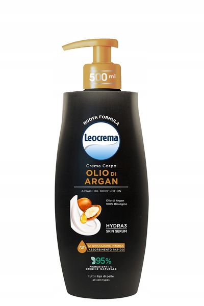 Leocrema Balsam Pompka Argan 500 Ml zdjęcie 1