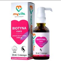 Biotyna Forte 2500 mcg krople 30ml MyVita