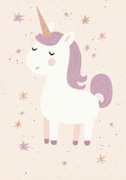 Plakat 70x100cm Wzory dla Dzieci, Dziewczynki Do Pokoju - Baja 2