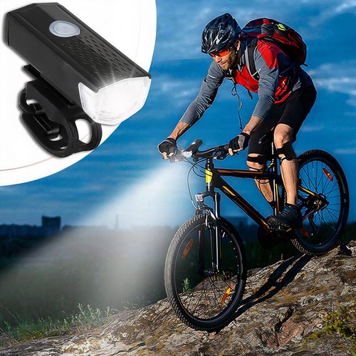 Zestaw Oświetlenia Rowerowego LED z Akumulatorem - Lampka Przednia i Tylna na Arena.pl