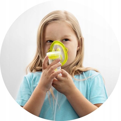 NEBULIZATOR ZESTAW DO NEBULIZACJI INHALACJI 2 MASKI NOVAMA FAMILINO RF8 EVO na Arena.pl