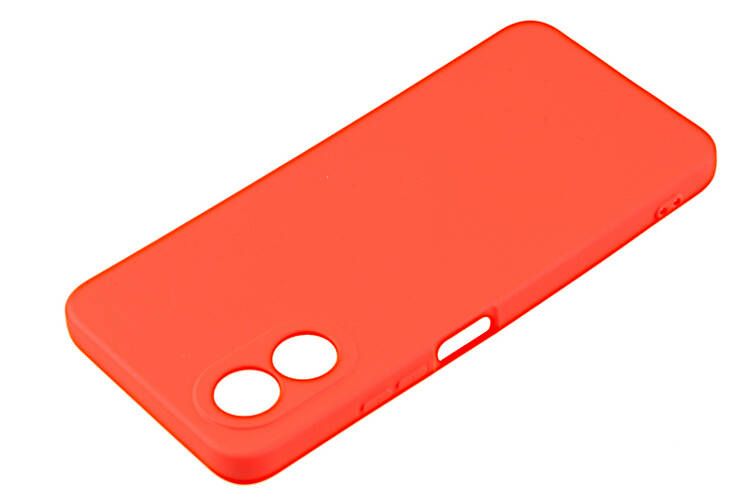 Etui silikonowe Tint do Oppo A18 / A38 czerwony zdjęcie 2