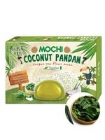 Mochi japońskie ciastka z nadzieniem o smaku z pandanu w kokosie coconut 180g