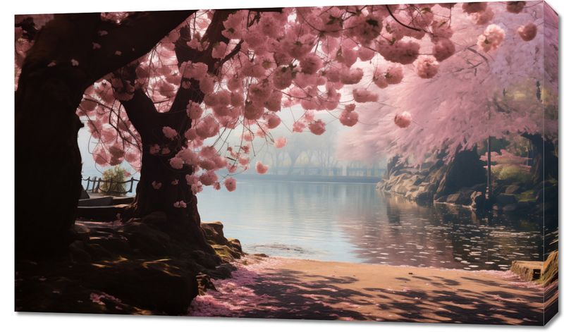 Obraz 100x60cm Spokój Sakury zdjęcie 1