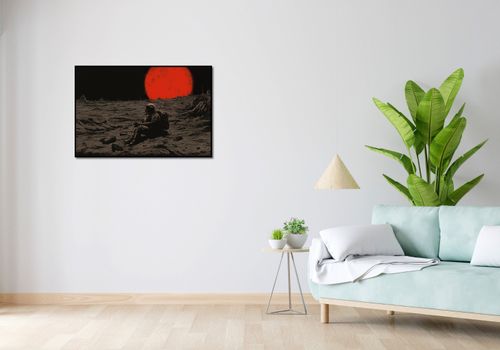 Plakat 91,5x61cm Samotność w Kosmosie na Arena.pl