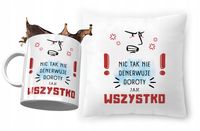 Zestaw Dla Doroty Poduszka + Kubek Na Prezent Z Nadrukiem Ze Zdjęciem