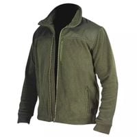 BLUZA POLAROWA Z WSTAWKAMI, POLAR DEDRA BH6PA-M 280G/M2, ROZMIAR M, KOLOR ZIELONY