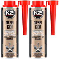 2x Płyn do czyszczenia wtrysków środek preparat dodatek K2 DIESEL GO 250ml