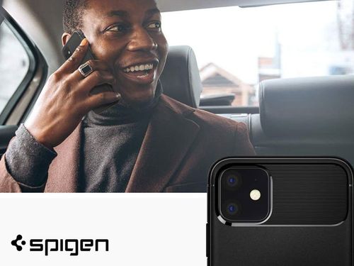 Etui Spigen Rugged Armor do Apple iPhone 11 Matte Black na Arena.pl