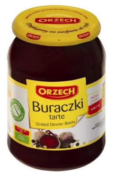Orzech Buraczki tarte 900g zdjęcie 1