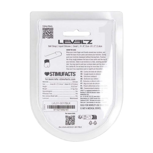 Liquid Silicone Ball Strap - S - 34Mm - Black na Arena.pl