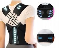 Pas do korekcji postawy pleców dzieci i dorosłych S-2XL