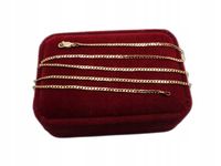 Złoty łańcuszek stal chirurgiczna 45cm