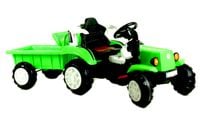 Traktor na akumulator dla dzieci LED MP3 2 silniki Pilot