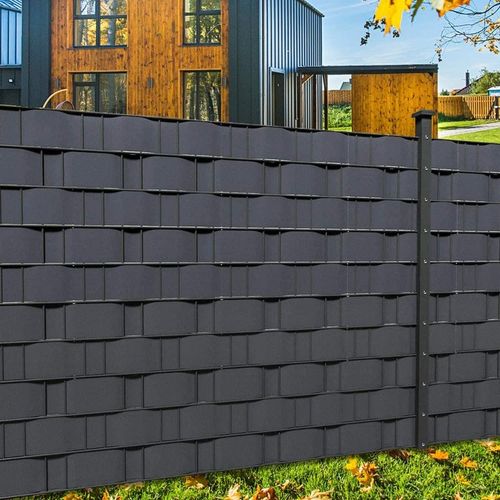 TAŚMA OGRODZENIOWA NA PŁOT OGRODZENIE OSŁONA PANEL 19cmx35m 24 KLIPSY na Arena.pl