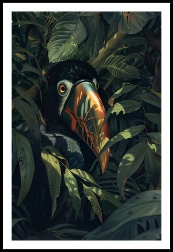 Plakat 53x81cm Skryty Tukan na Arena.pl