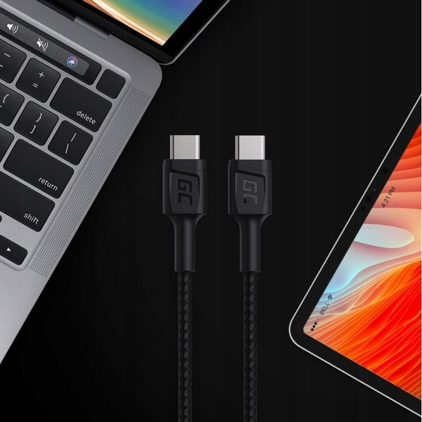 2x Kabel USB-C TypC 2m GC PowerStream szybkie ładowanie PowerDelivery (60W) zdjęcie 8