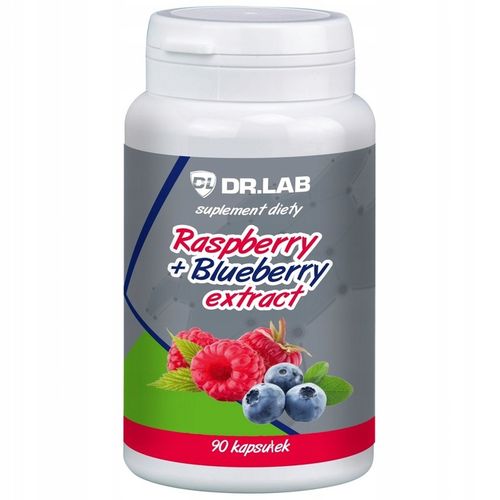 DR. LAB EXTRACT RASPBERRY I BLUEBERY KETONY MALINOWE I JAGODOWE NATURAL 90K na Arena.pl