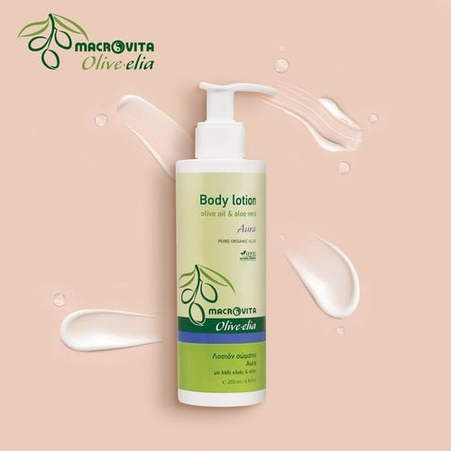 MACROVITA Olive.elia Aura naturalne mleczko do ciała z bio-oliwą i aloesem 200ml na Arena.pl