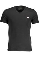 T-SHIRT MĘSKI Z KRÓTKIM RĘKAWEM GUESS JEANS CZARNY S