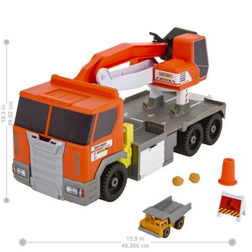 Action Drivers Ciężarówka Koparka HPD64 Matchbox na Arena.pl
