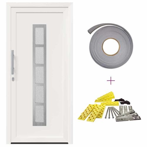 Drzwi Frontowe Biały PVC na Arena.pl