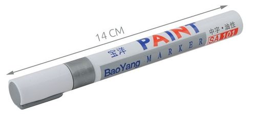 Marker olejowy - srebrny na Arena.pl