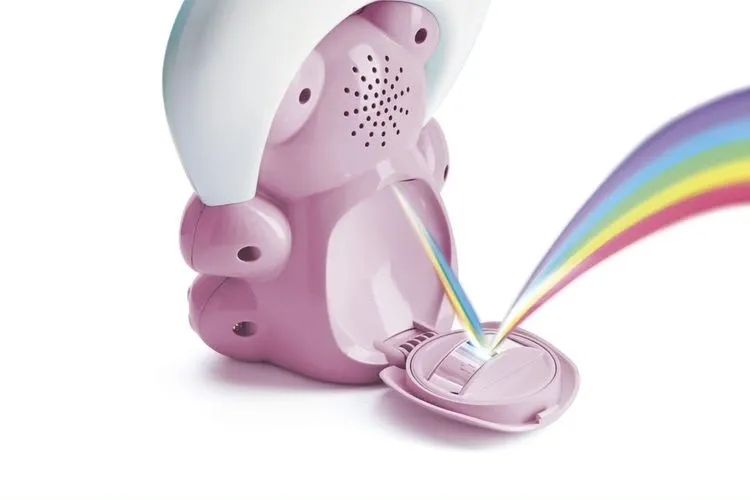 Miś z projektorem rainbow różowy zdjęcie 6