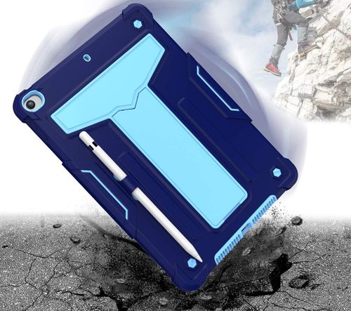 Etui do iPad 9/8/7 10.2” z Podstawką i Miejscem na Rysik Niebieskie na Arena.pl