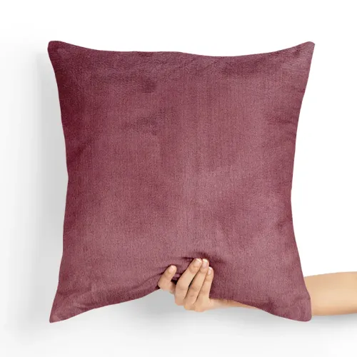 Poduszka Jednorożec - Ręcznie Wykonana z Mikrofazy i Minky Tył poduszki: - Brudny Róż na Arena.pl